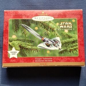 Star Wars Episode 1 Gungan Submarine Hallmark Ornament